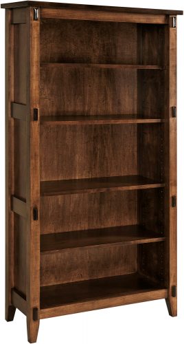 Amish Bungalow 65 Inch Bookcase