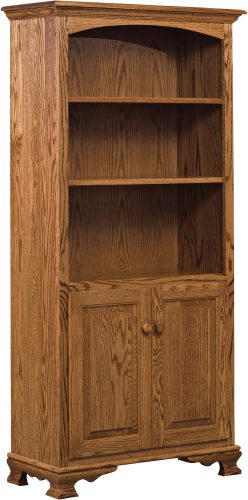 Amish Heritage 32 Inch Two Door Bookcase