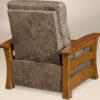 Amish Barrington Chair Recliner Back View