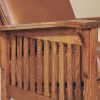 Amish Clearspring Slat Morris Chair Detail View