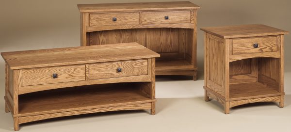 Amish Amber Occasional Tables