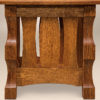 Amish Balboa End Table Side Detail