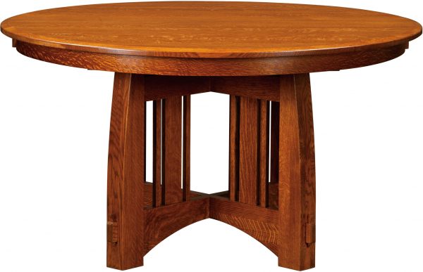 Amish Brookville Round Dining Table
