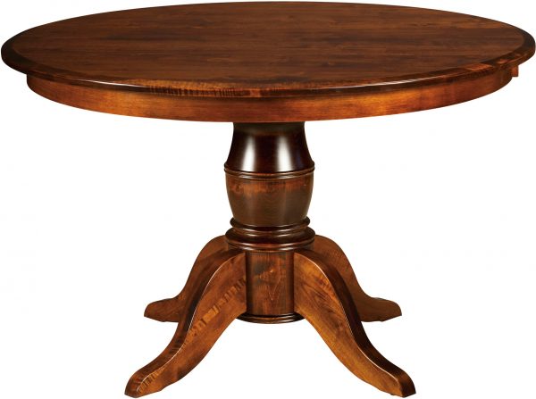 Amish Harrison Single Pedestal Dining Table