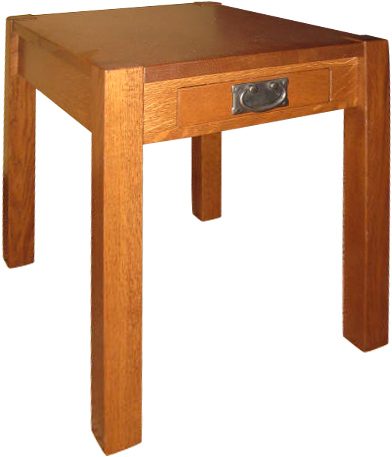 Chuck Mission End Table