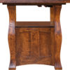 Amish Reno Cabinet Table Side Close-Up