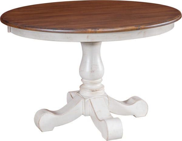 Amish Savannah Pedestal Dining Table