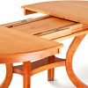 Amish Oval Carlisle Dining Table Open