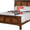 Amish Cambridge Bed with Low Footboard