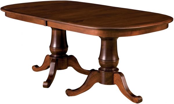 Amish Chancellor Double Pedestal Dining Table