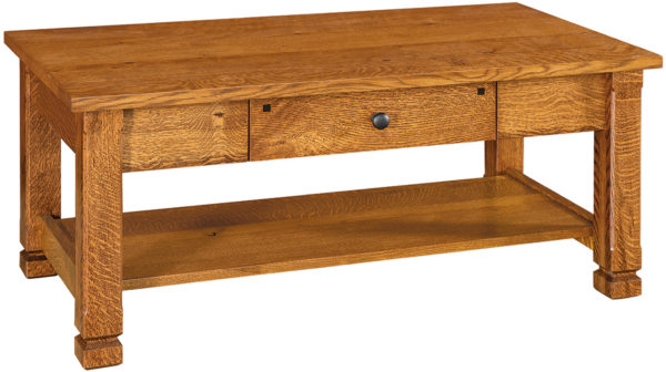 Amish Brockport Open Coffee Table