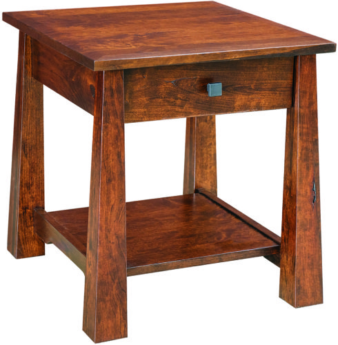 Amish Cambridge Large End Table