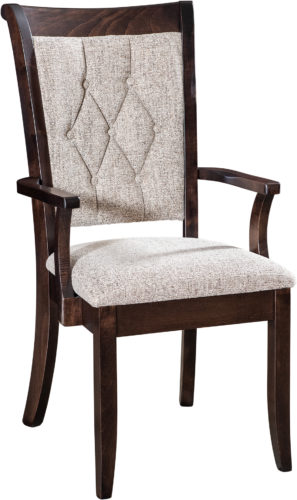 Amish Chelsea Dining Chair with Arms