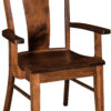 Amish Maverick Dining Arm Chair