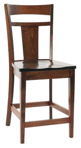 Amish Livingston Bar Chair