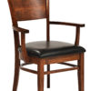 Amish Somerset Dining Arm Chair