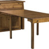 Amish Boulder Creek Frontier Island Pull-Out Table