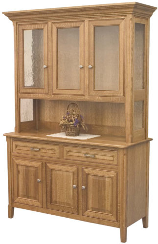 Amish Siesta Three Door Hutch