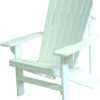 Adirondack Chair with White Paint