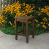 Cypress Days End Accent Table with Chocolate Paint