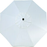 Market Umbrella Series with White