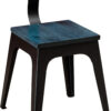 Amish Rockwell Dining Chair with India Ink Stain