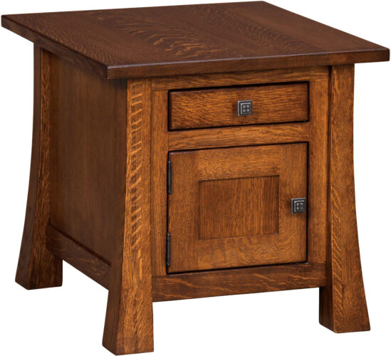 Custom Lakewood Collection Cabinet End Table