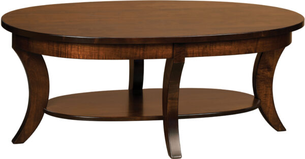 Custom Madison Collection Oval Coffee Table