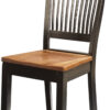 Amish Dillard Two Tone Dining Chair without Arms
