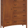 AmishGranny Mission Door Chest in Michael's Cherry Stain