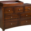Maple Monterey Changing Table Chest