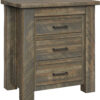 Amish Portland Nightstand with Bel Air Stain