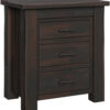 Amish Portland Nightstand with Briar Stain