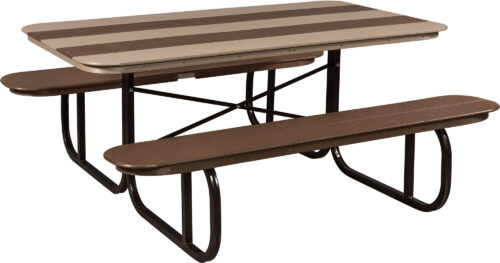 Poly Full Size Picnic Table