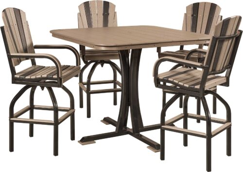 Poly Nevaeh Table and Austin Chairs