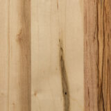 Arts and Crafts Round Dining Table with Natural Wormy Maple ()