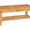 Amish Bungalow Open Coffee Table
