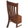 Amish Houghton Dining Chair Back View