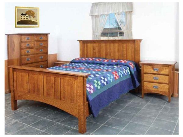 Amish Arts and Crafts Bedroom Set