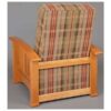 Amish Shiloh Wall Hugger Chair - Backside