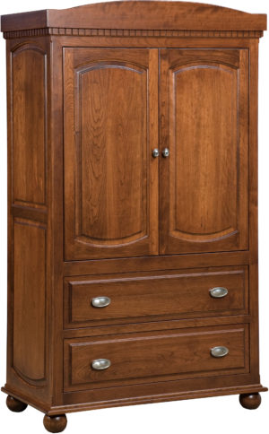 Amish Brockport Armoire Hardwood Furniture Care