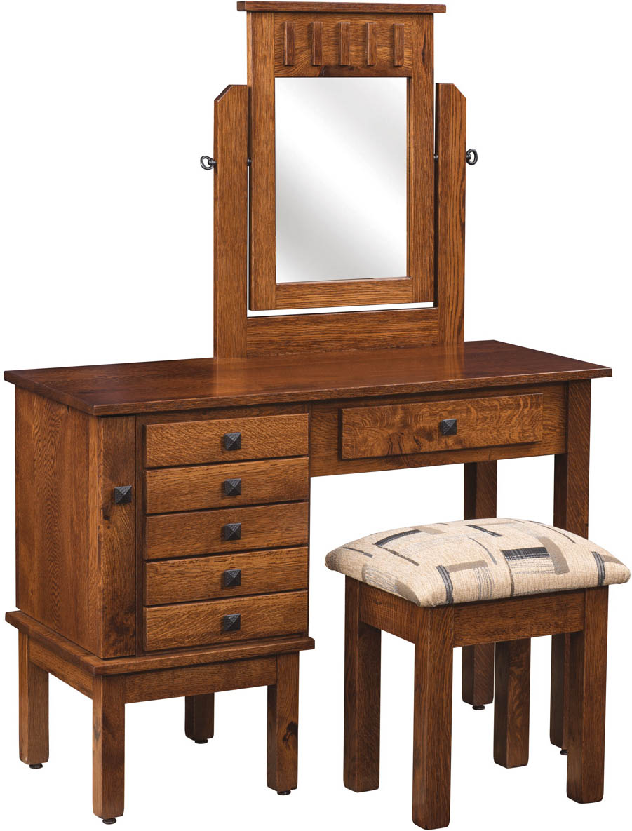 Amish Vanities and Dressing Tables