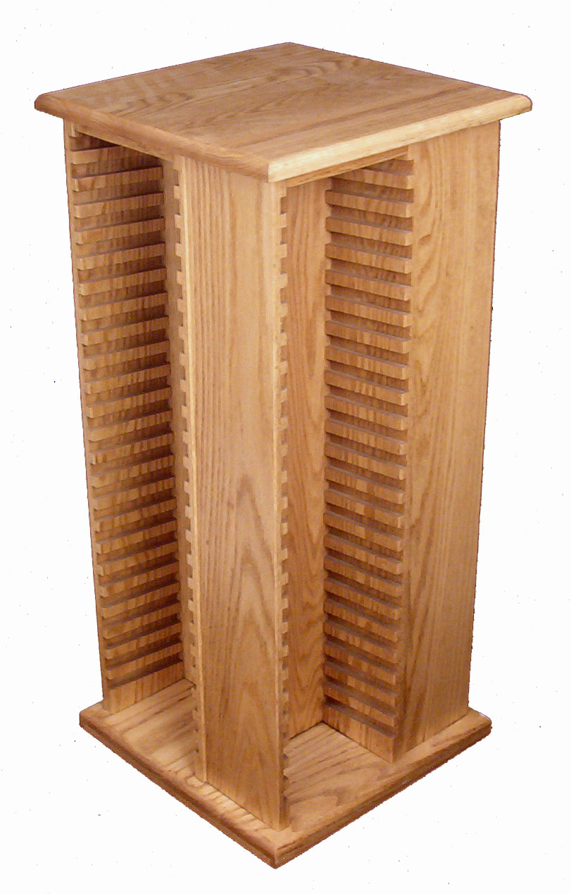 Wood CD Holders - DVD Holders