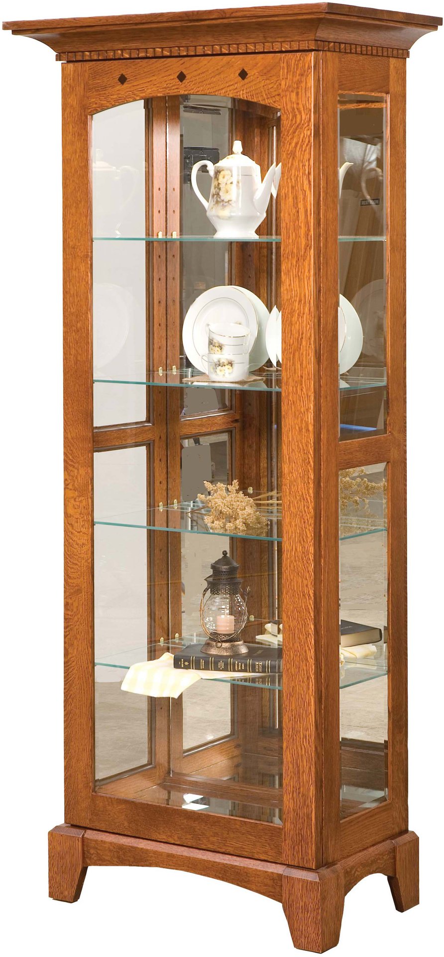 Amish-Made Curio Cabinets