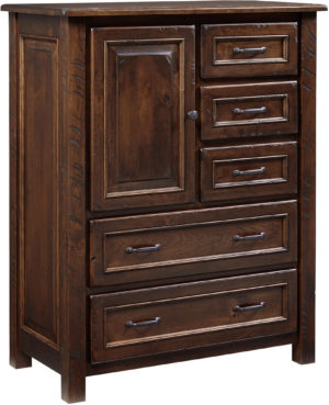 Amish Belwright Chest of Drawers with Door