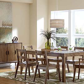 Amish Copenhagen Dining Table Collection