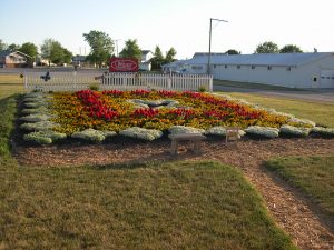 Sunshine and Shadows Quilt Garden 2012