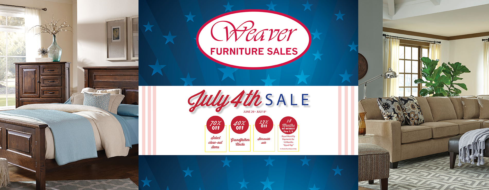 Weaver Amish Furniture July 4th Sale 2019 Weaver Furniture Sales