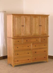 Custom Mule Chest Armoire
