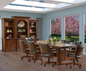 Custom Conference Table Room Setting